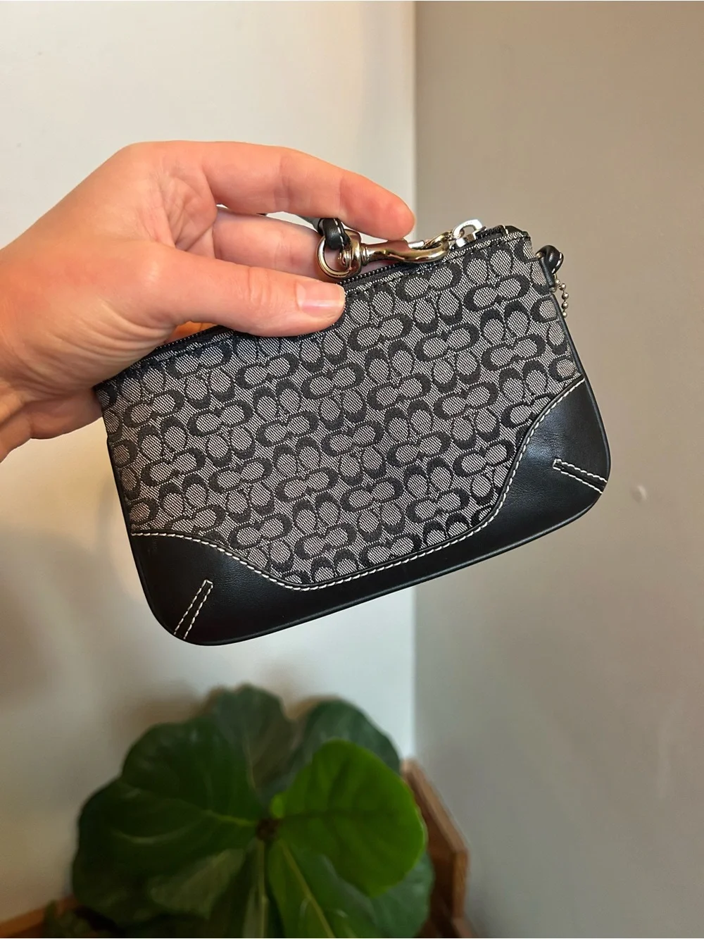 Coach small wristlet